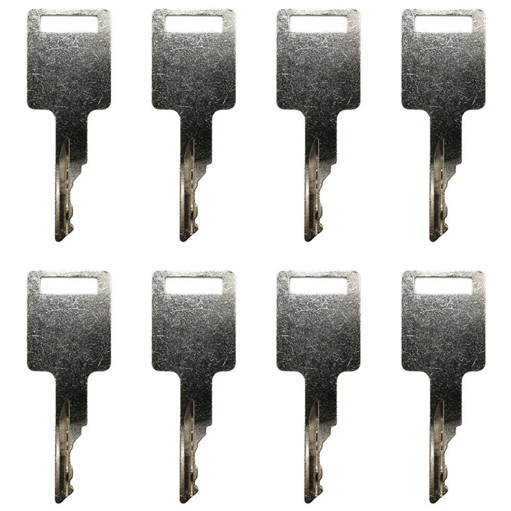 8 Key(s) Fits Case IH Skid Steer 1838 1840 1835B 1835C 1845B 1845C